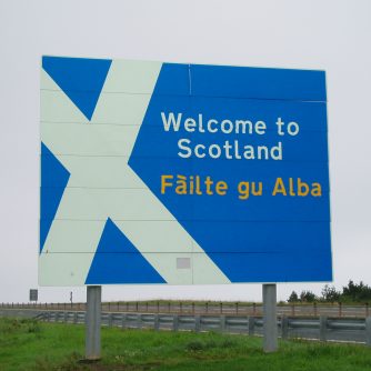 Welcome to Scotland. International Borders in an independent Scotland. Scottish Independence Podcasts.