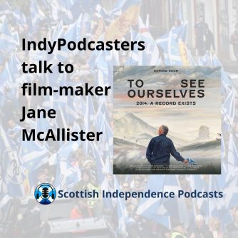 To See Ourselves documents one man’s campaigning efforts during the 2014 Scottish Independence Referendum. Filmed by Jane McAllister. Distributed by NewLicht Films. Podcast by Scottish Independence Podcasts