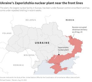 In Ukraine, Russia is using nuclear installations as 'nuclear castles'. A dangerous and new development in the Ukraine war.