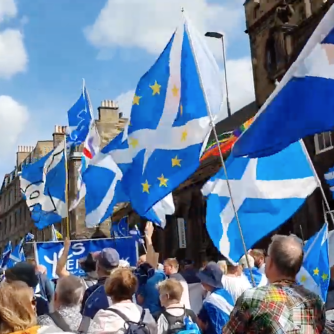 Edinburgh March for Independence 2 Sept, 2023. Scottish Independence Podcasts