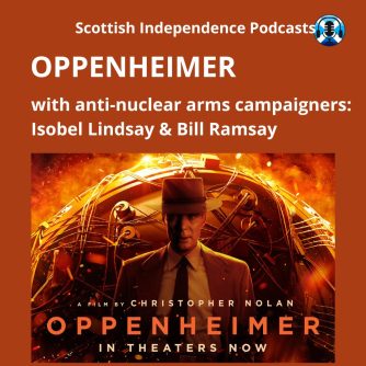 Oppenheimer. We discuss the complex moral issues raised by the film, back then and still now.