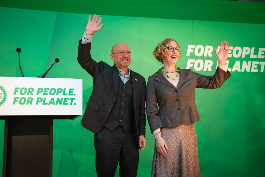 Scottish Greens Conference. Patrick Harvie. Lorna Slater. Scottish Independence Podcasts