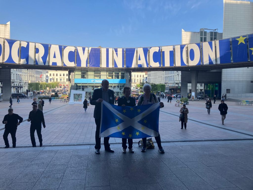 Yes4EU. EU Parliament Delegation. Scottish Independence Podcasts