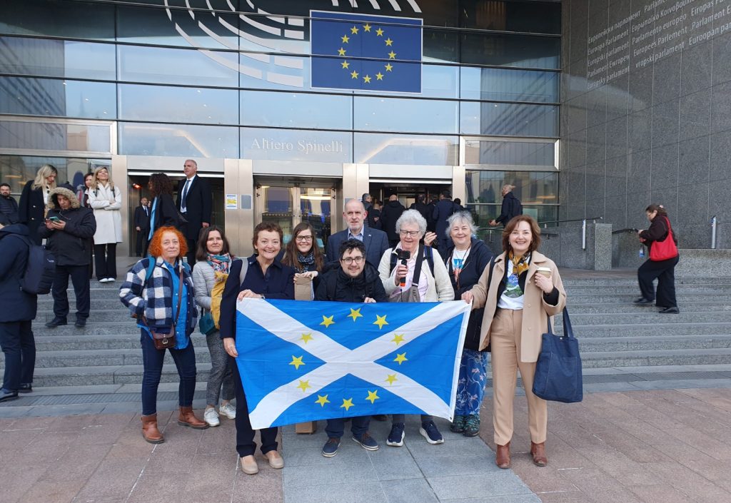 Yes4EU. EU Parliament Delegation. Scottish Independence Podcasts