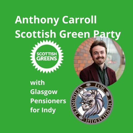 Anthony Carroll. Pensioners for Independence. Holyrood 2026