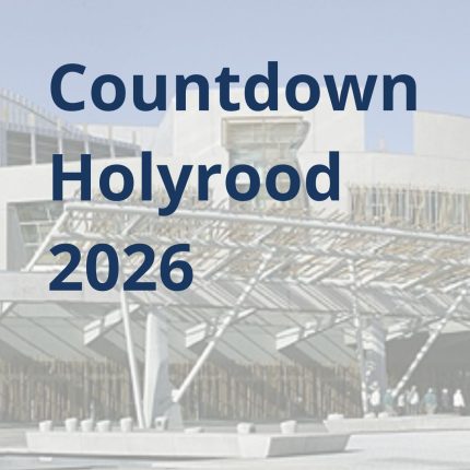 Countdown Holyrood 2026. Scottish Parliament Election