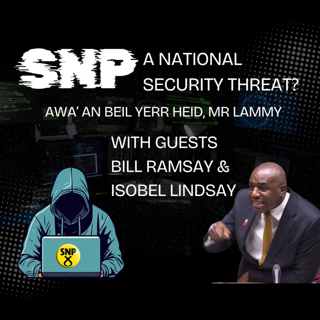 National Security Threat. David Lammy. IndyPodcasters. Insults