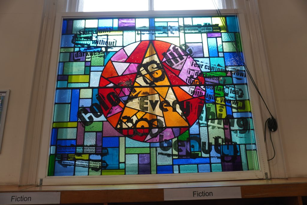 Stained Glass Art. Glasgow Libraries.