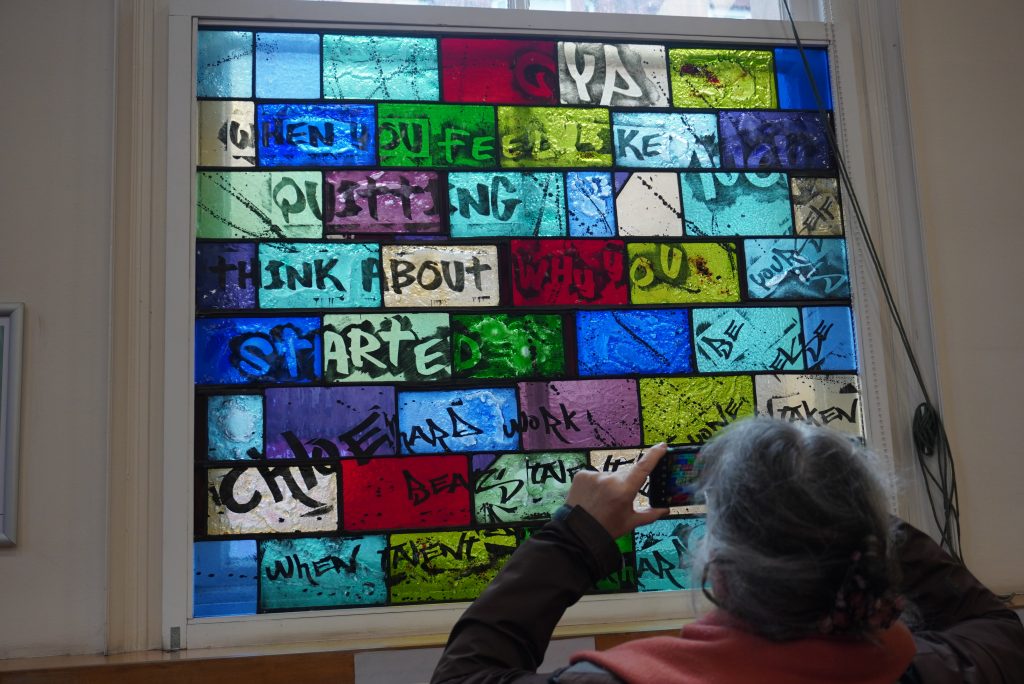 Stained Glass Art. Glasgow Libraries