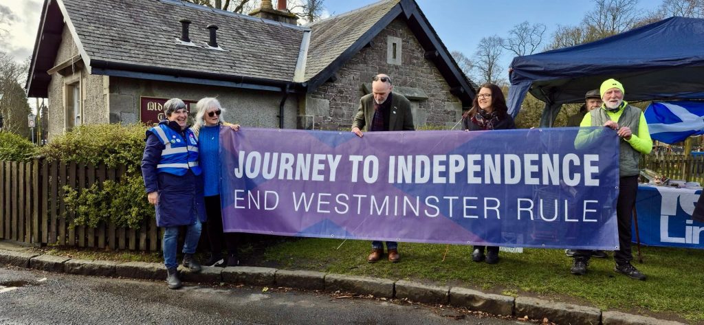 Journey to Independence . Convoy. Galashiels