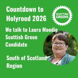 Countdown to Holyrood. Scottish Green Party. Laura Moodie