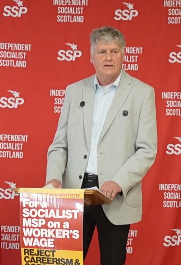Colin Fox. Socialist Answers to ReformUK. Jim McVicar Lecture