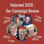 Countdown Holyrood 2026 Campaign Review Panel.